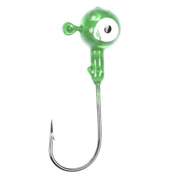 Джиг головка крашеная "Шар", Вес: 18 гр. Цвет: зеленый